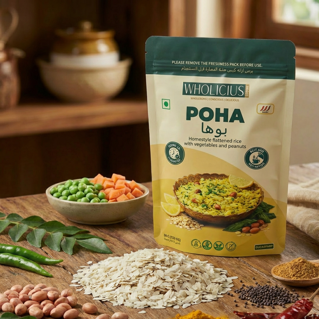Vegetable Poha