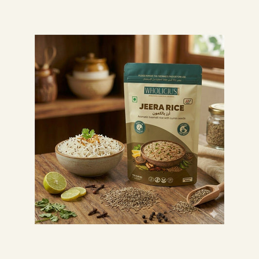 Jeera Rice — prepared bowl