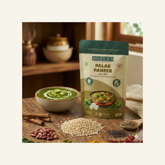 Palak Paneer — prepared bowl