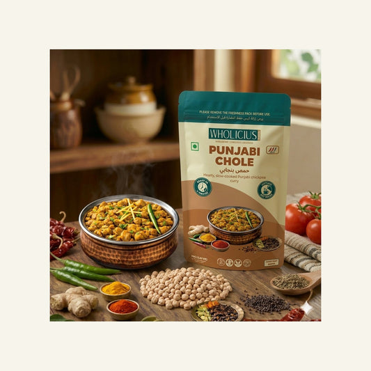 Punjabi Chole — prepared bowl