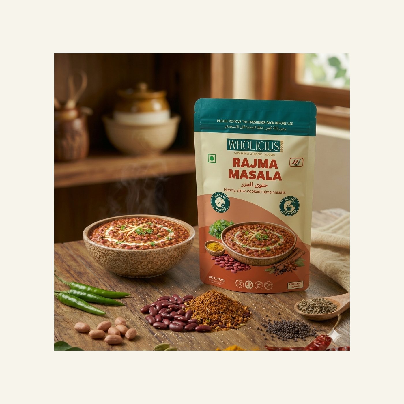 Rajma Masala — prepared bowl