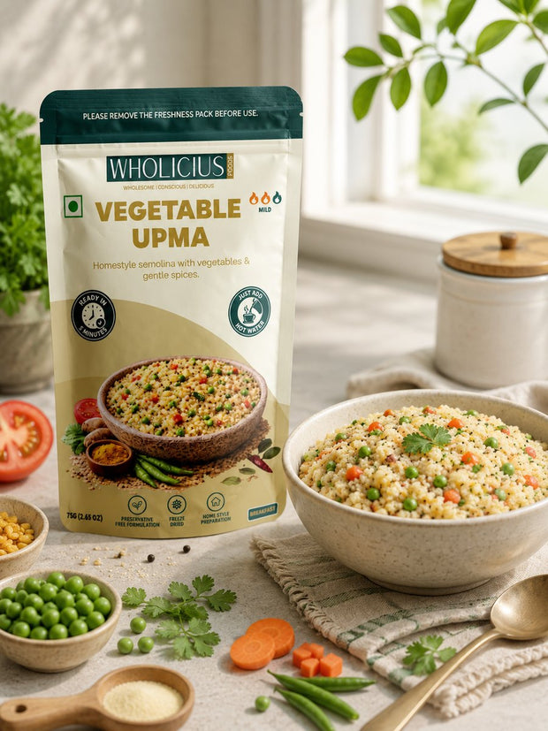 Vegetable Upma
