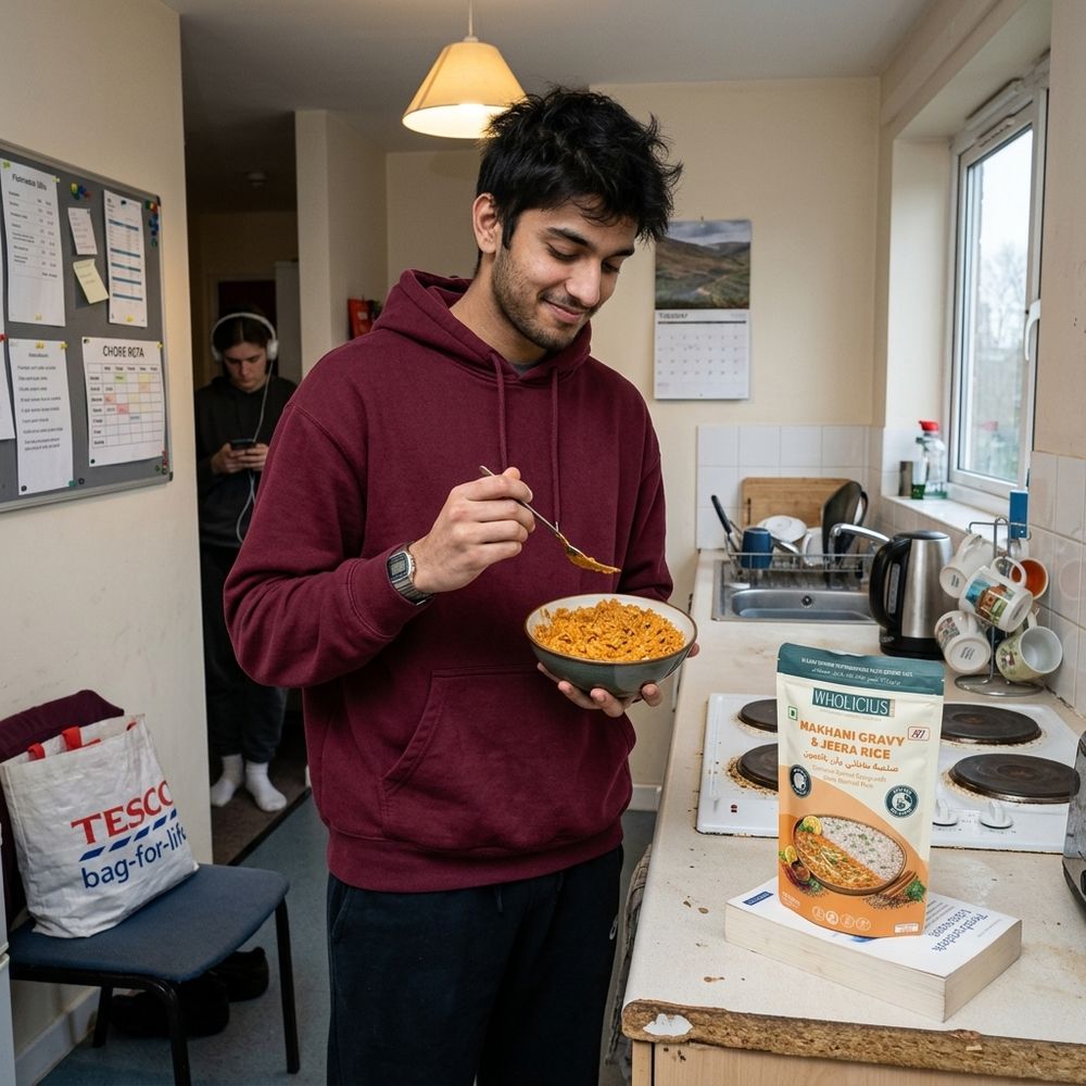 Making a meal with only a kettle